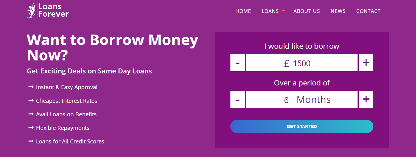 Loansforever is a reliable and relevant lending hub